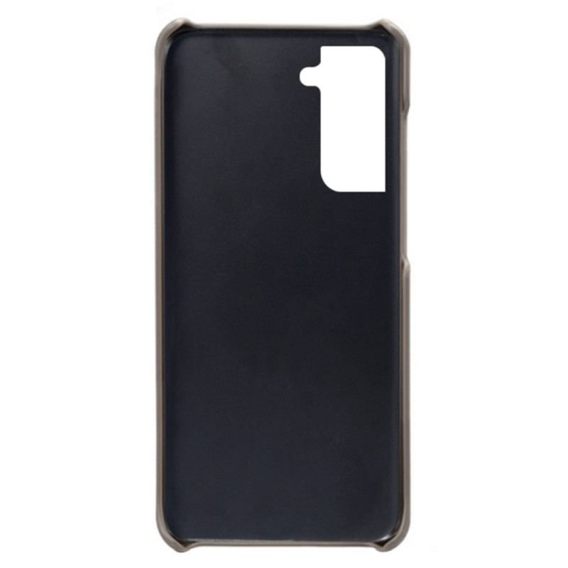 Cover Samsung Galaxy S22 5G Ksq Lædereffekt