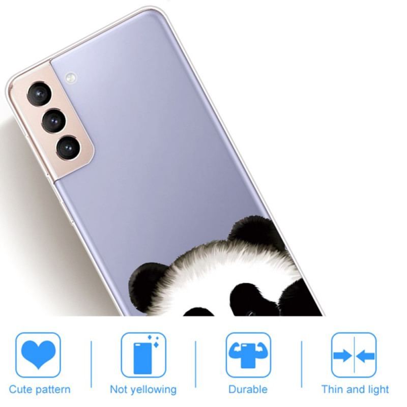 Cover Samsung Galaxy S22 5G Sømløs Panda