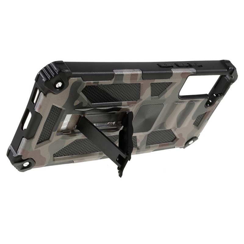 Cover Samsung Galaxy S22 Plus 5G Camouflage Aftagelig Støtte