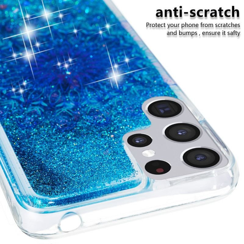 Cover Samsung Galaxy S22 Ultra 5G Glitter Mandala