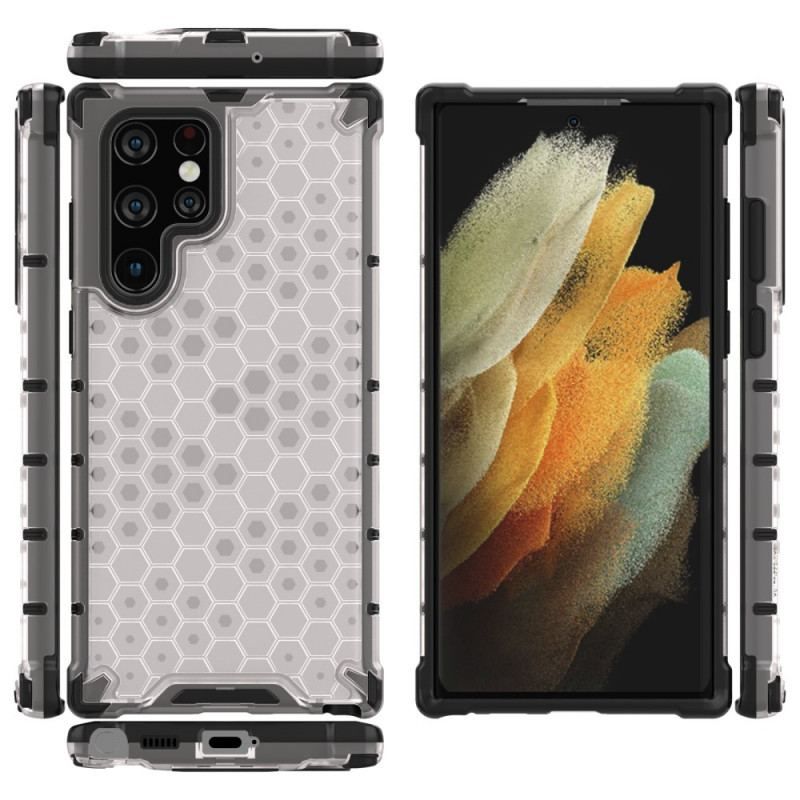 Cover Samsung Galaxy S22 Ultra 5G Honeycomb Stil