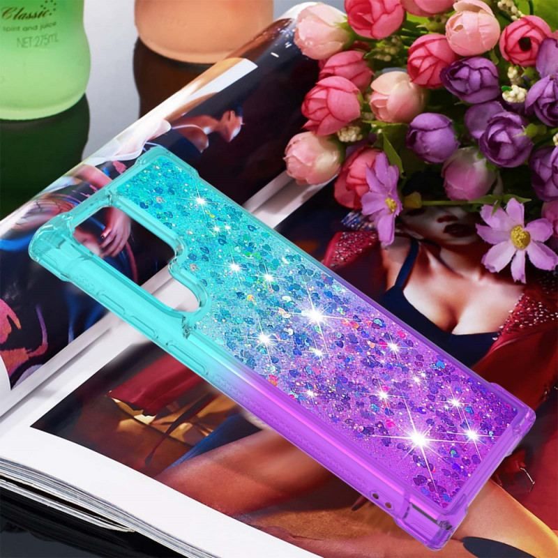 Cover Samsung Galaxy S22 Ultra 5G Pailletter Farver