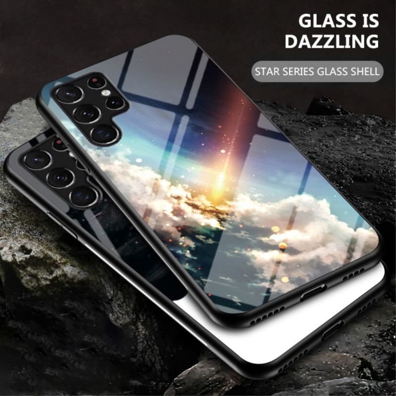 Cover Samsung Galaxy S22 Ultra 5G Skønhed Hærdet Glas