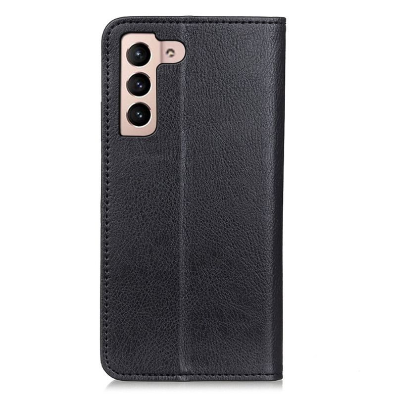 Cover Samsung Galaxy S23 5G Flip Cover Litchi Split Læder