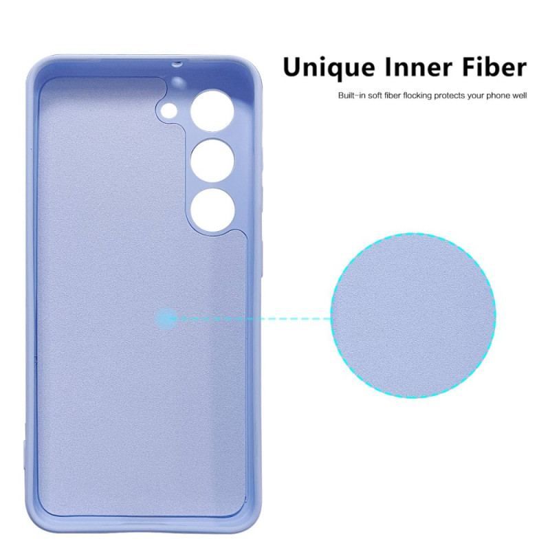 Cover Samsung Galaxy S23 5G Flydende Silikone Kortholder