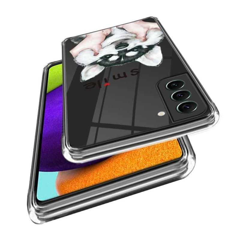 Cover Samsung Galaxy S23 5G Sømløst Hundesmil