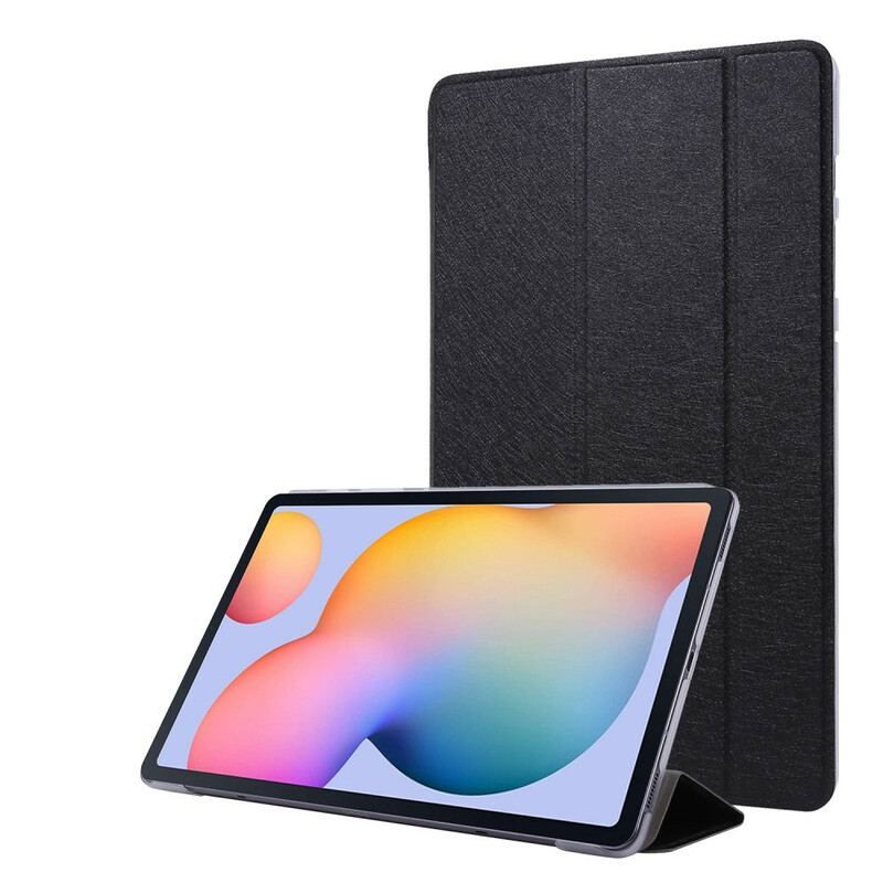 Cover Samsung Galaxy Tab S8 / Tab S7 Imiteret Læder Silke Tekstur