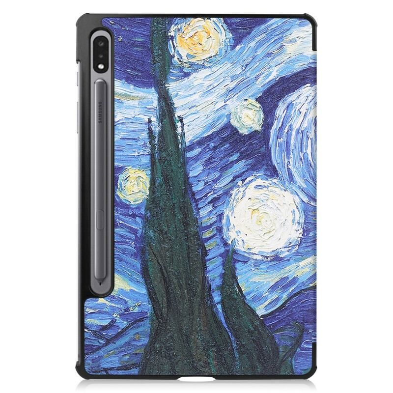 Cover Samsung Galaxy Tab S8 / Tab S7 Starry Night Penneholder