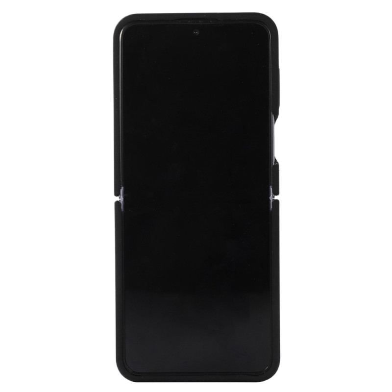 Cover Samsung Galaxy Z Flip 4 Flip Cover Flydende Silikone Med Ring