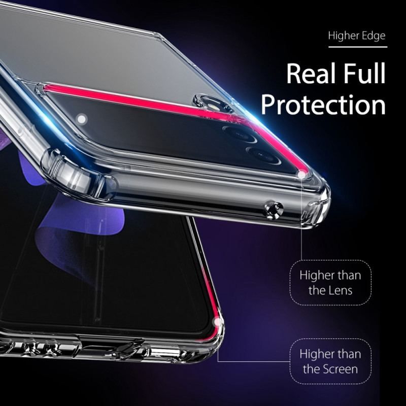 Cover Samsung Galaxy Z Flip 4 Flip Cover Gennemsigtig Dux Ducis