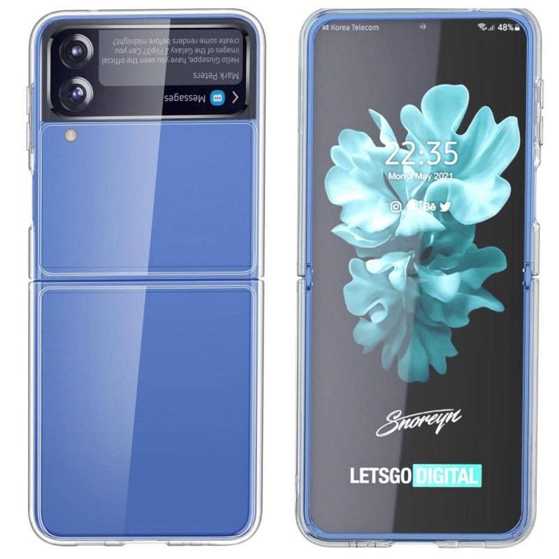 Cover Samsung Galaxy Z Flip 4 Flip Cover Krystal