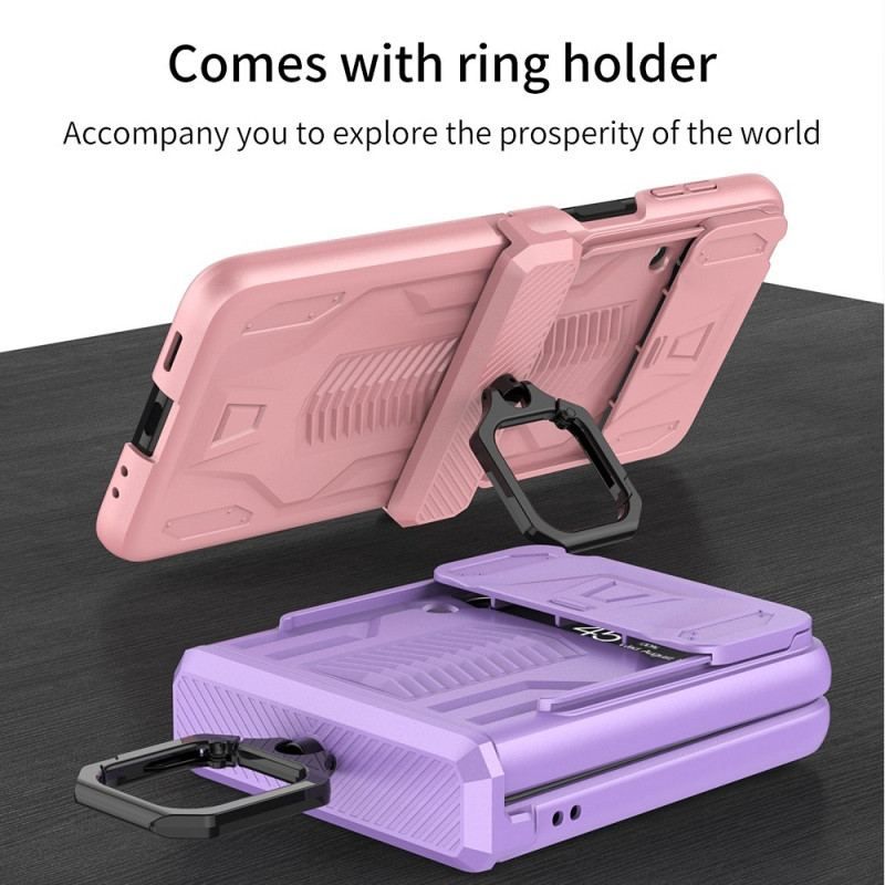 Cover Samsung Galaxy Z Flip 4 Flip Cover Ultra Resistent Komplet