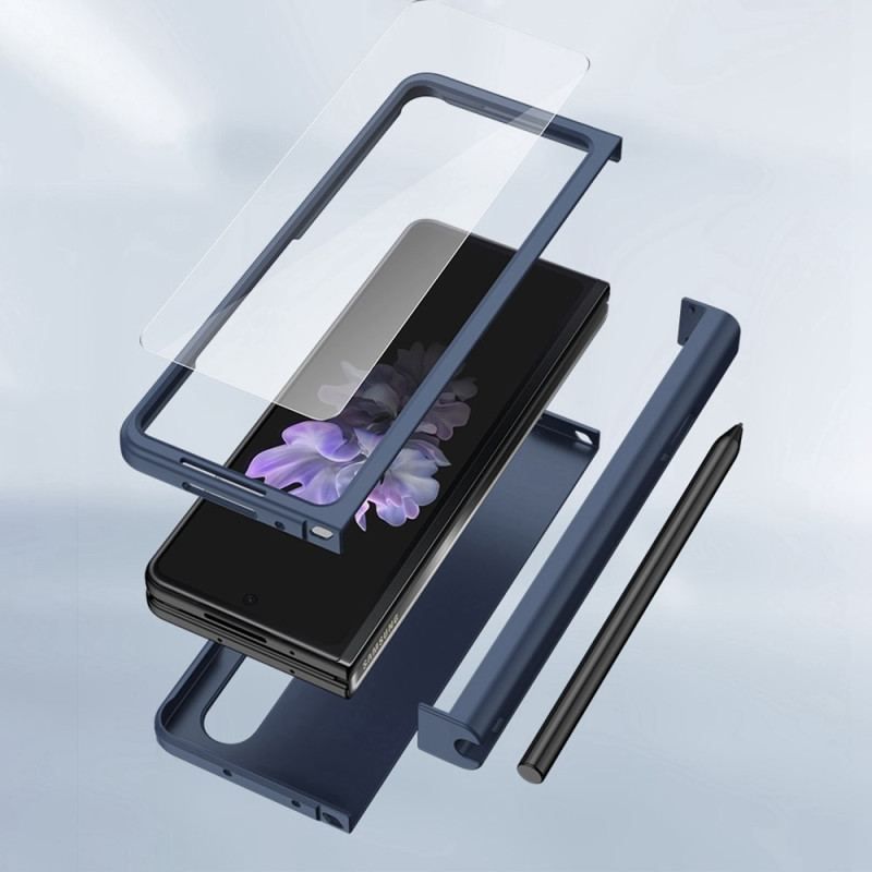 Cover Samsung Galaxy Z Fold 4 Diskret Hængslet Måtte