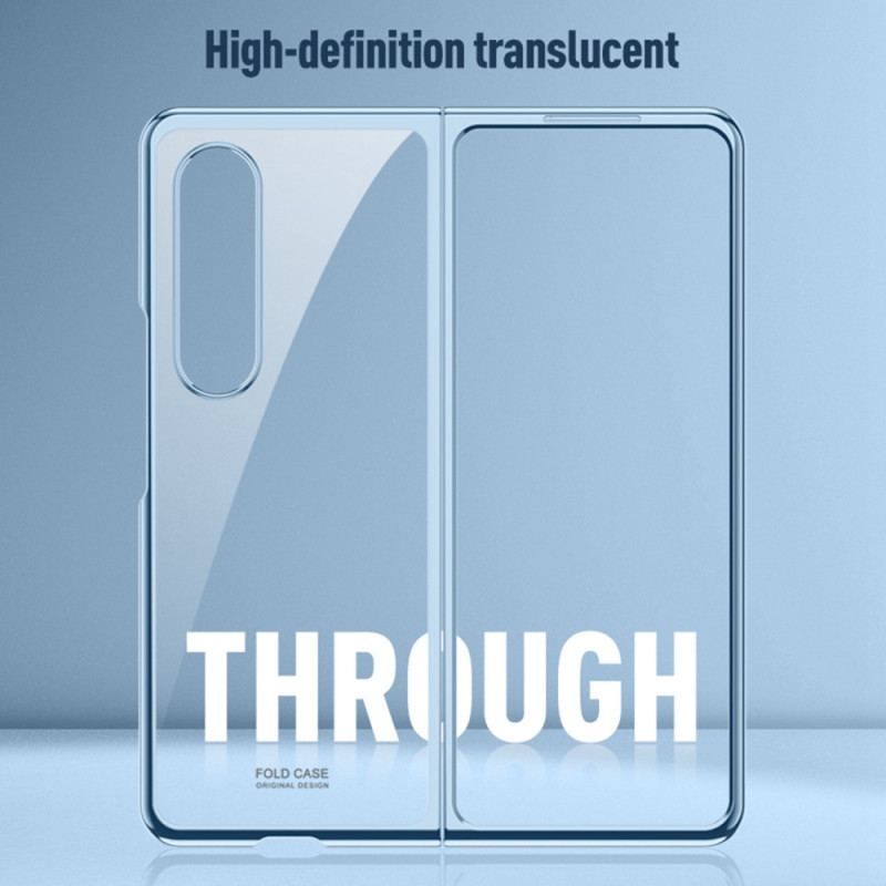 Cover Samsung Galaxy Z Fold 4 Diskret Metallisk