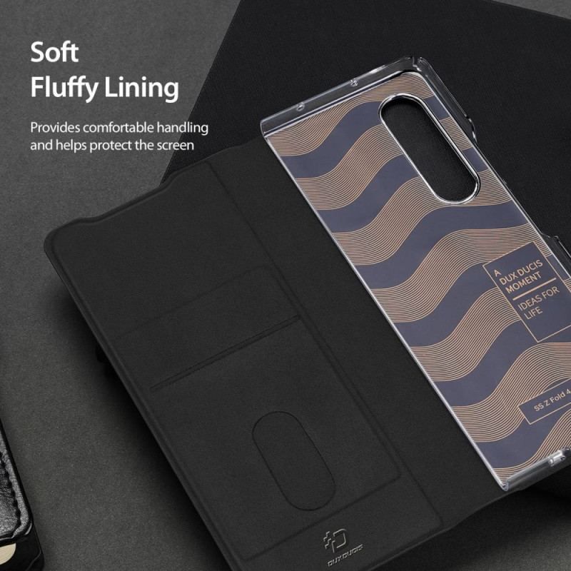 Cover Samsung Galaxy Z Fold 4 Flip Cover Dux Ducis Bril Series