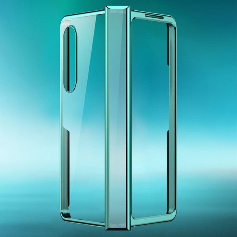 Cover Samsung Galaxy Z Fold 4 Klar Metallisk Hængslet