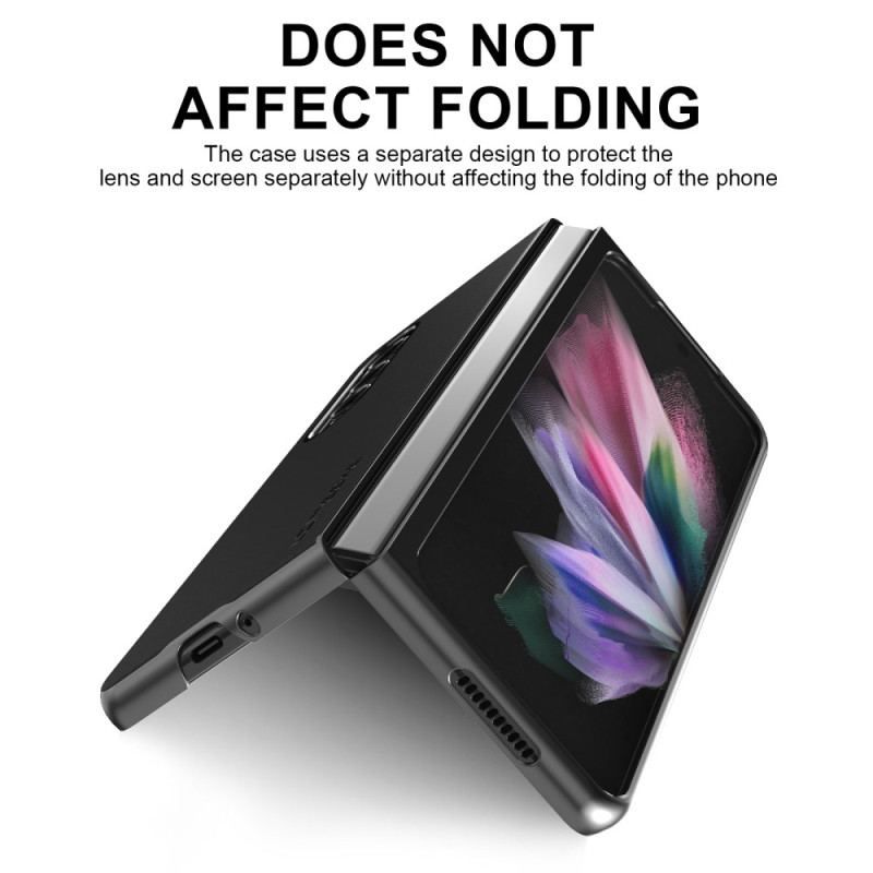 Cover Samsung Galaxy Z Fold 4 Lc. Imeeke Blødt Imiteret Læder