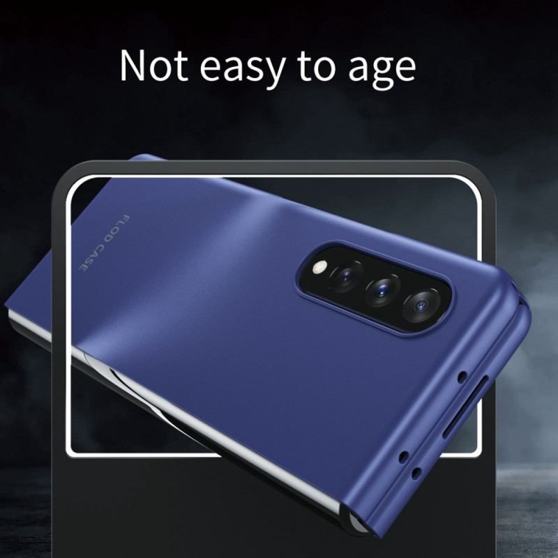 Cover Samsung Galaxy Z Fold 4 Metallisk Flod Sag