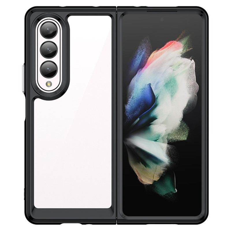 Cover Samsung Galaxy Z Fold 4 Plast Farve