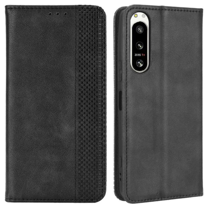 Cover Sony Xperia 5 IV Flip Cover Stilfuld