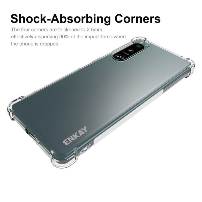 Cover Sony Xperia 5 IV Gennemsigtig Enkay