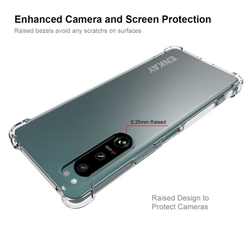 Cover Sony Xperia 5 IV Gennemsigtig Enkay