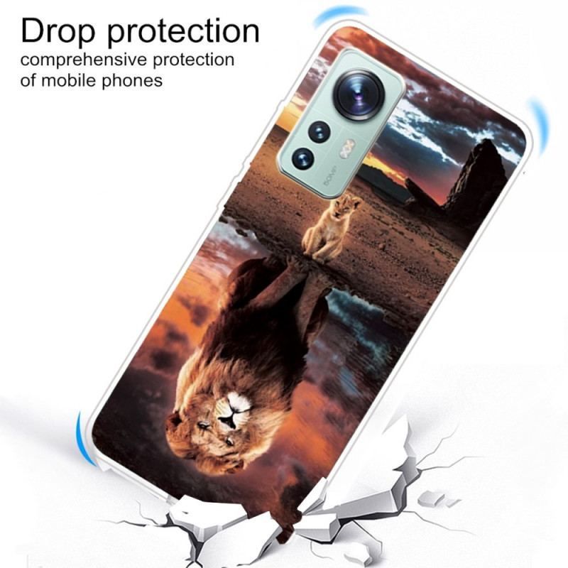 Cover Xiaomi 12 / 12X Feline Dream Silikone