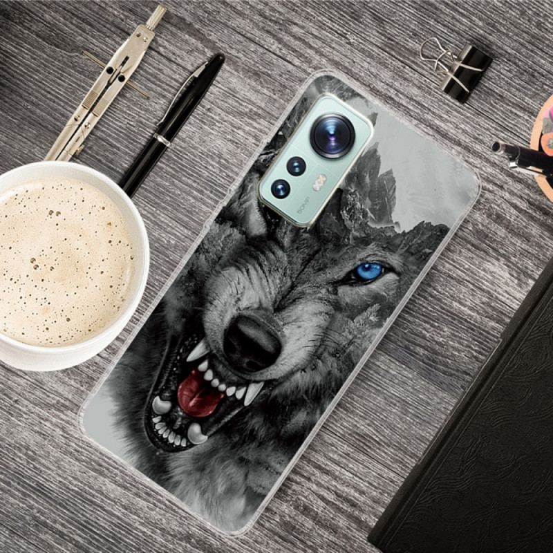 Cover Xiaomi 12 / 12X Silikone Wild Wolf