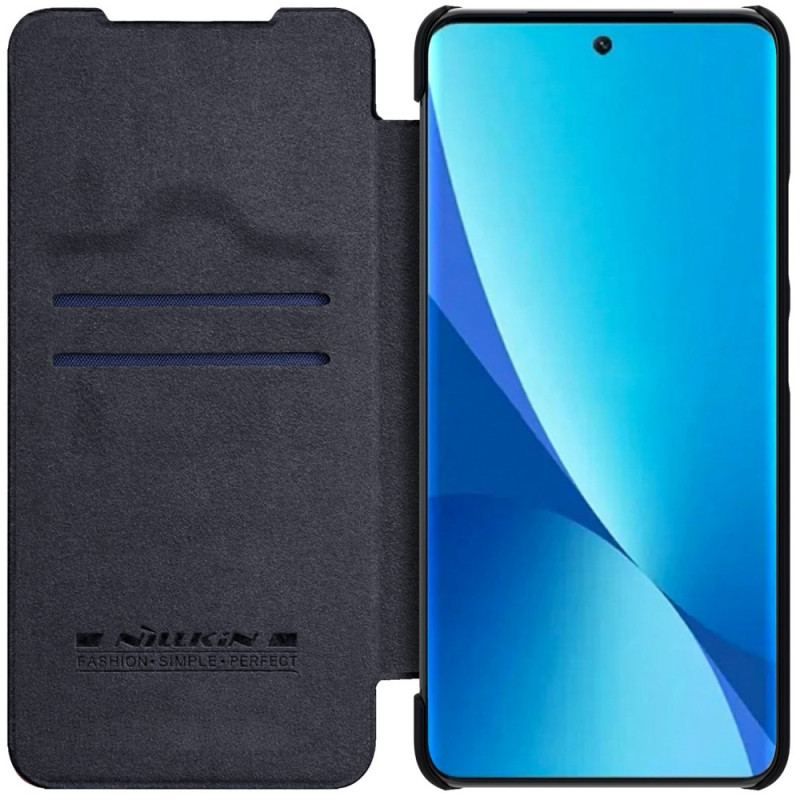 Cover Xiaomi 12 Lite Flip Cover Nillkin Qin-serien