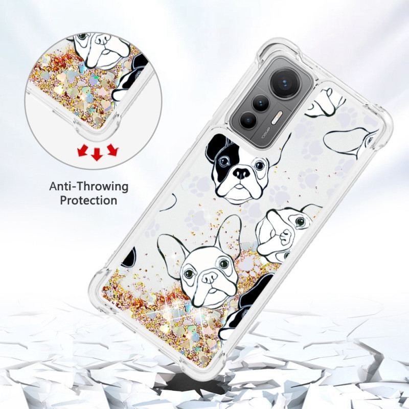 Cover Xiaomi 12 Lite Pailletter Mr Dog