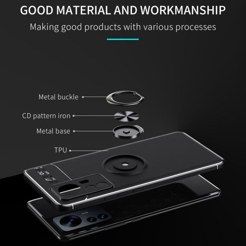 Cover Xiaomi 12 Pro Roterende Ring