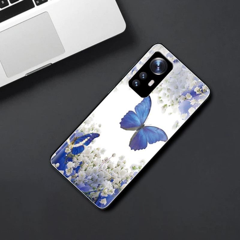 Cover Xiaomi 12 Pro Royal Butterflies Hærdet Glas