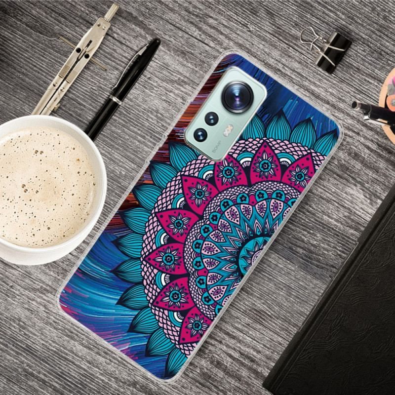 Cover Xiaomi 12 Pro Silikone Mandala