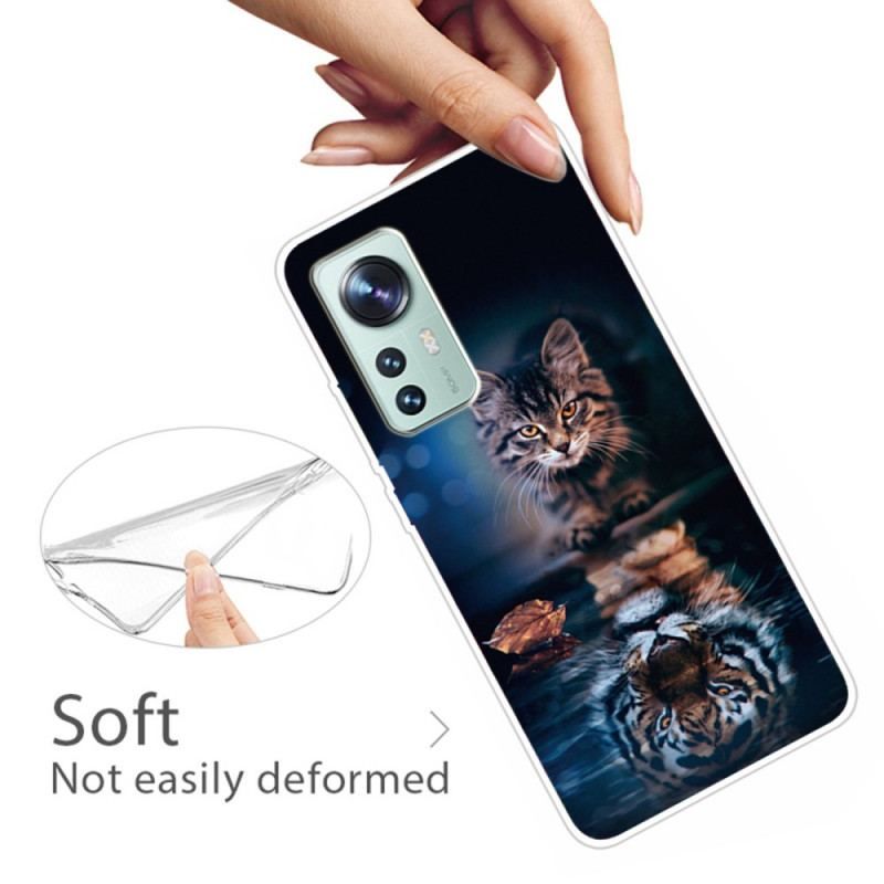 Cover Xiaomi 12 Pro Watchful Cat Silikone