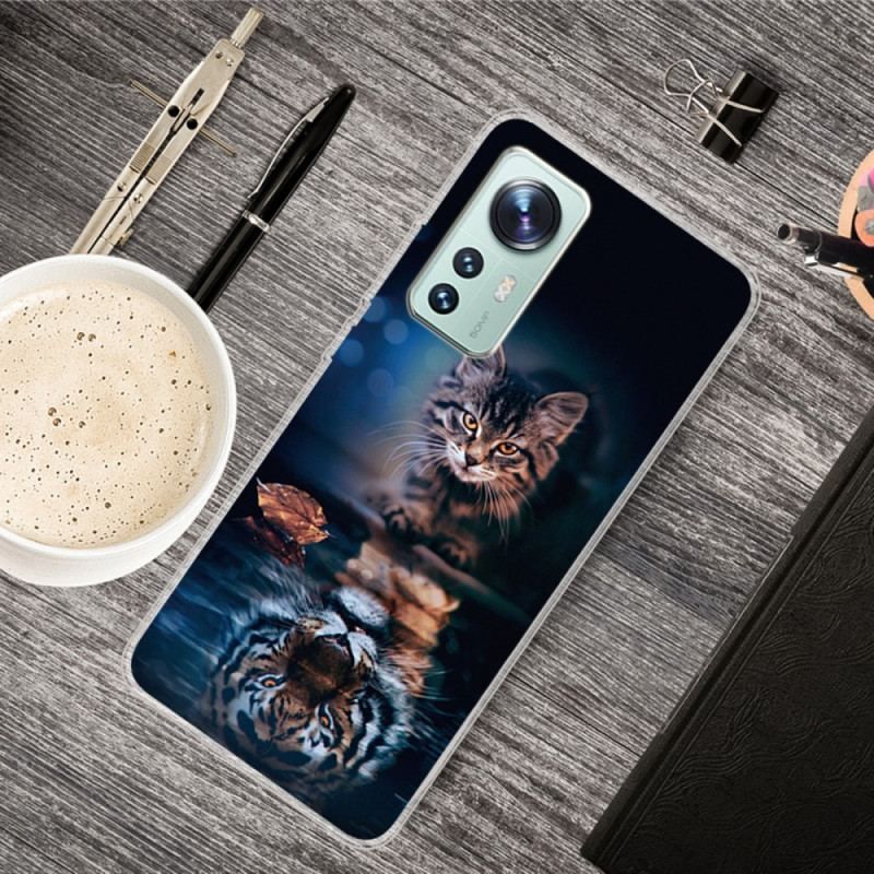 Cover Xiaomi 12 Pro Watchful Cat Silikone