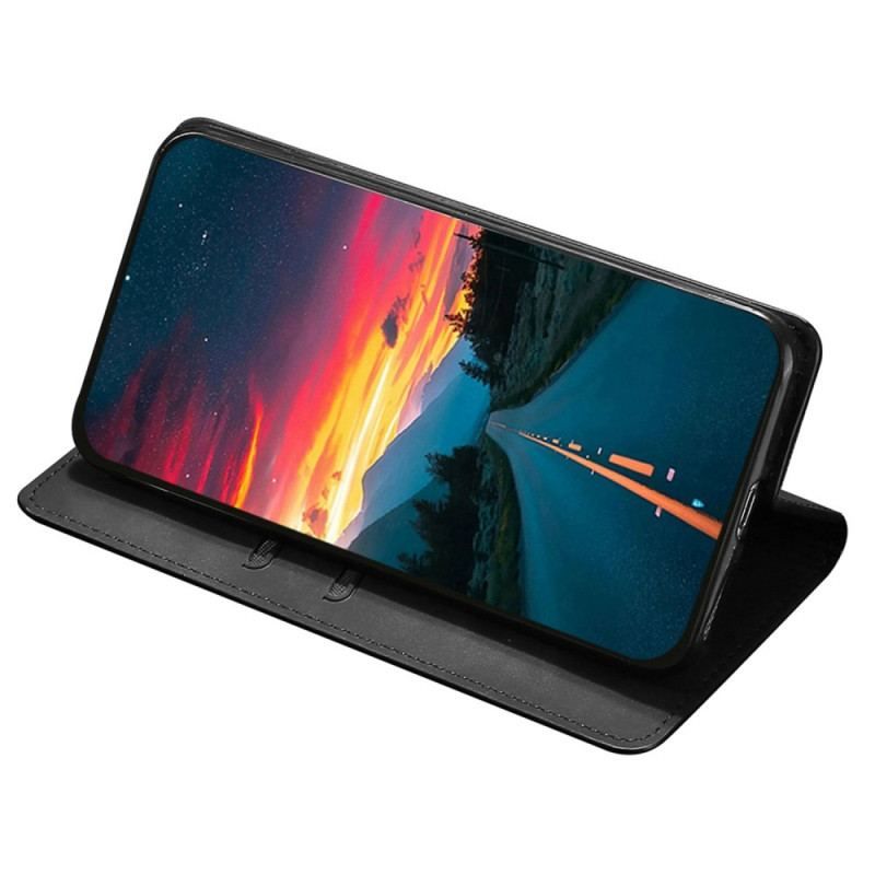 Cover Xiaomi 12T / 12T Pro Flip Cover Elegance I Imiteret Læder