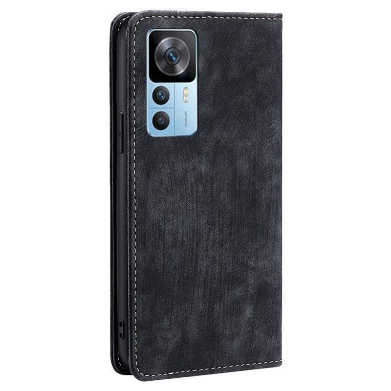 Cover Xiaomi 12T / 12T Pro Flip Cover Vintage Læder Stil