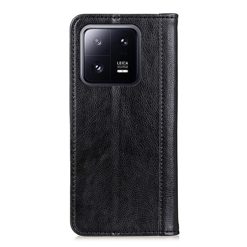 Cover Xiaomi 13 Pro Flip Cover Farvet Version Split Læder