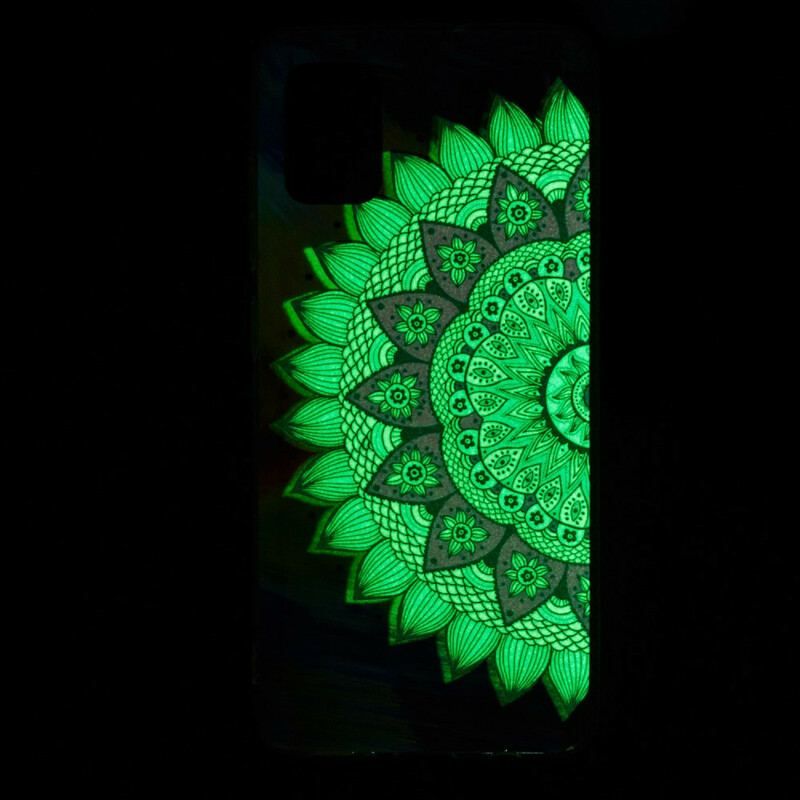 Cover Xiaomi Redmi Note 10 / 10S Fluorescerende Farverig Mandala