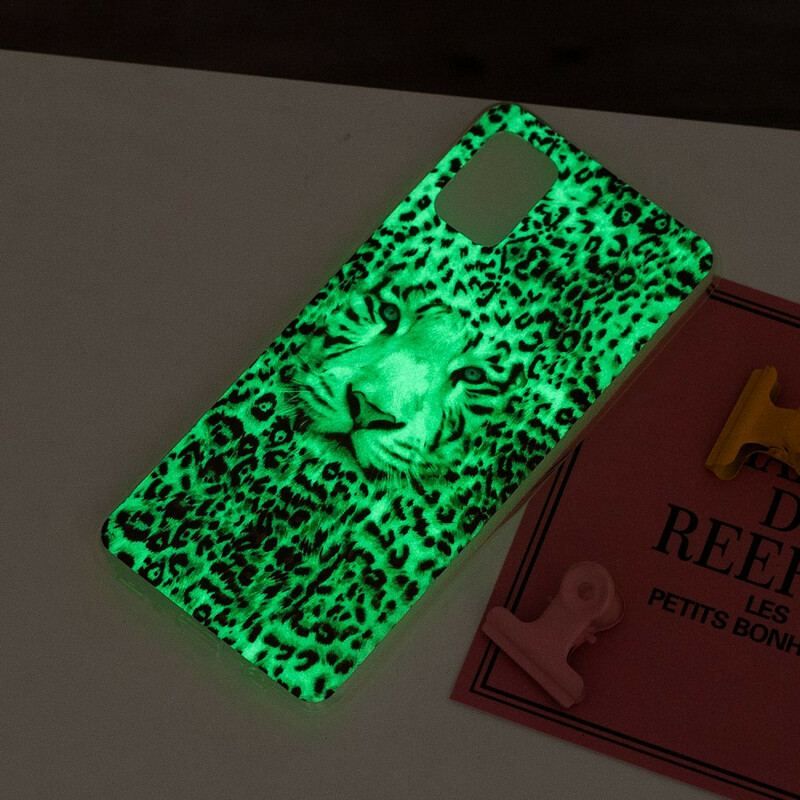 Cover Xiaomi Redmi Note 10 / 10S Leopard Fluorescerende