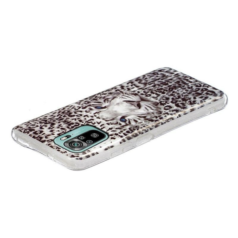 Cover Xiaomi Redmi Note 10 / 10S Leopard Fluorescerende