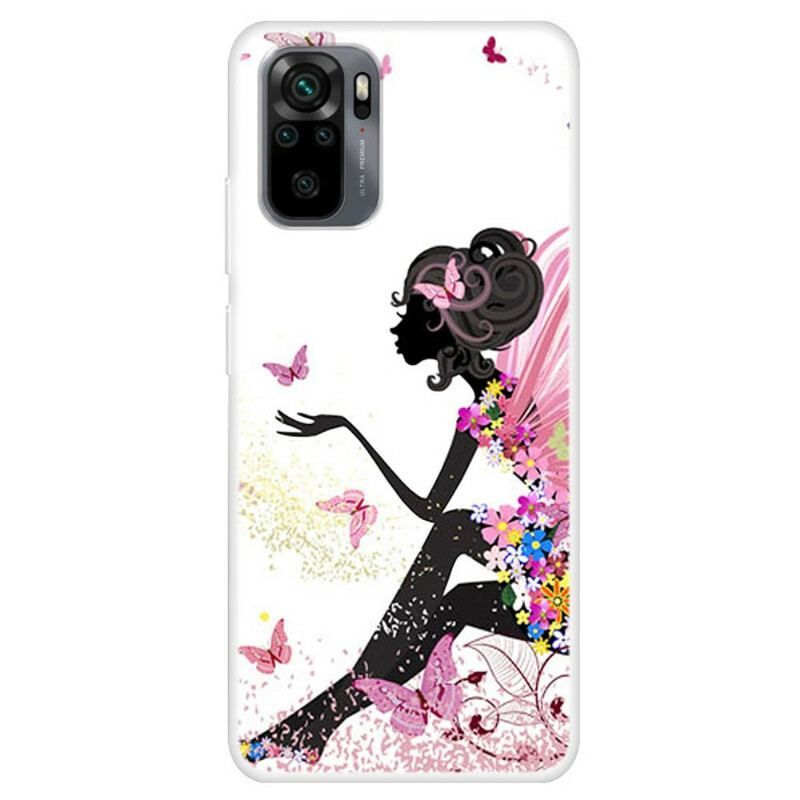 Cover Xiaomi Redmi Note 10 / 10S Sommerfugledame