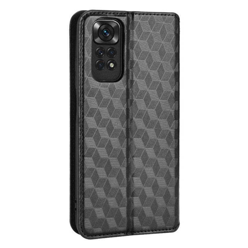 Cover Xiaomi Redmi Note 11 / 11S Flip Cover 3d Diamant Læder Effekt