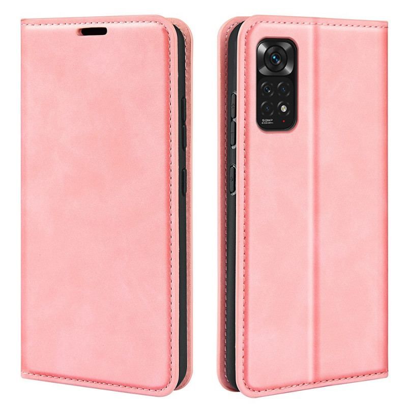 Cover Xiaomi Redmi Note 11 / 11S Flip Cover Læder Effekt