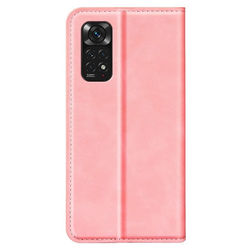 Cover Xiaomi Redmi Note 11 / 11S Flip Cover Læder Effekt