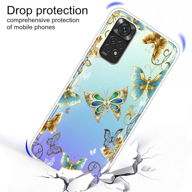 Cover Xiaomi Redmi Note 11 / 11S Flugt Af Sommerfugle