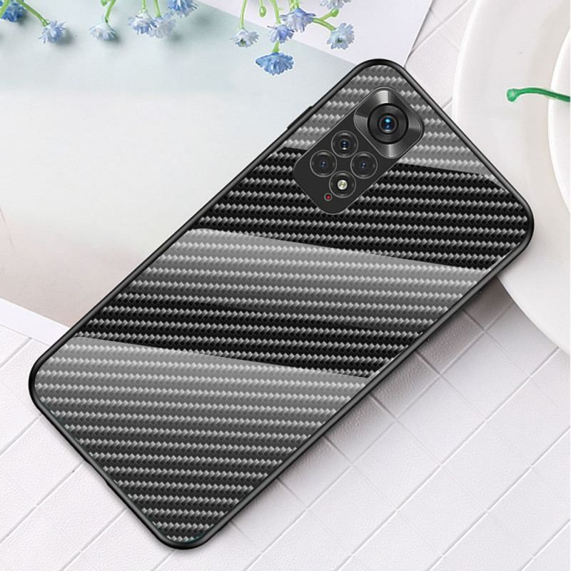 Cover Xiaomi Redmi Note 11 / 11S Kulfiber Hærdet Glas