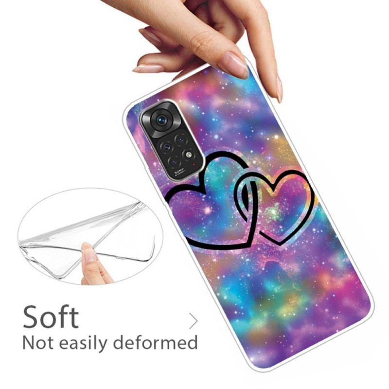 Cover Xiaomi Redmi Note 11 / 11S Lænkede Hjerter