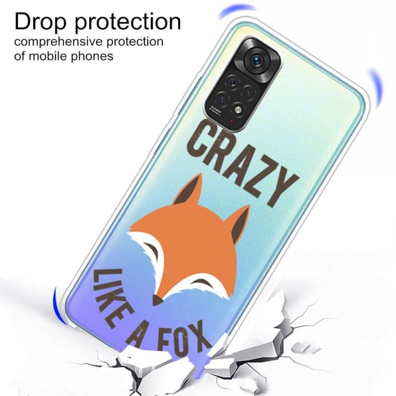 Cover Xiaomi Redmi Note 11 / 11S Ræv / Crazy Like A Fox