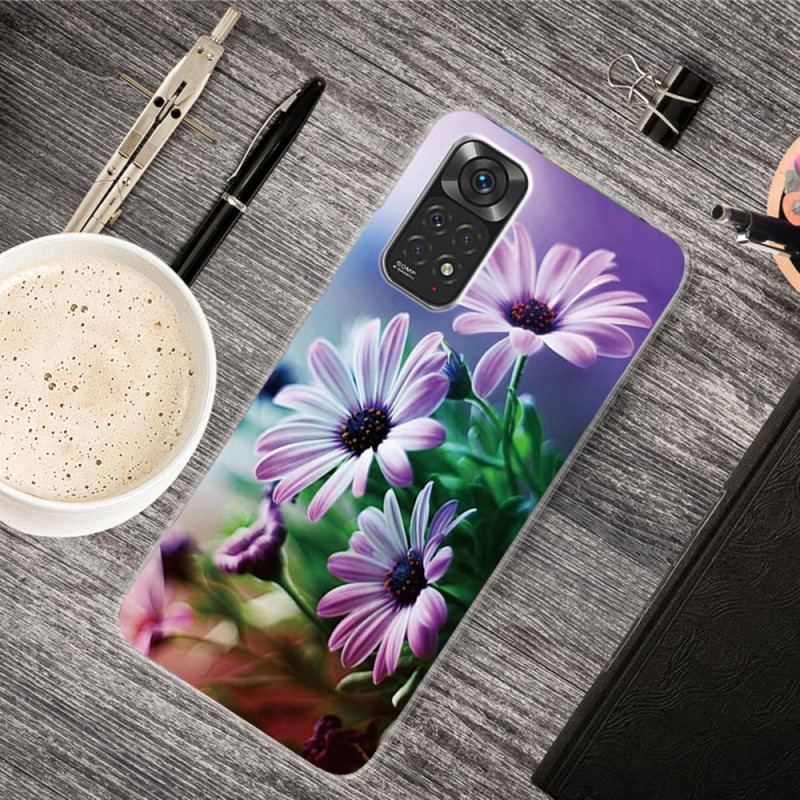 Cover Xiaomi Redmi Note 11 / 11S Realistiske Blomster